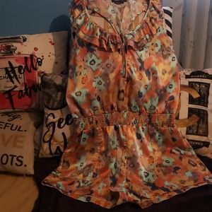 Romper Shorts Outfit